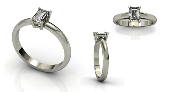 Emerald Cut Diamond